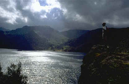 View over the Lake District U.K. After the storm! Photograph (C) 2000 Martin Turner